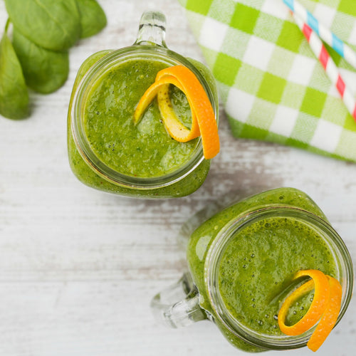 spinach green protein smoothie